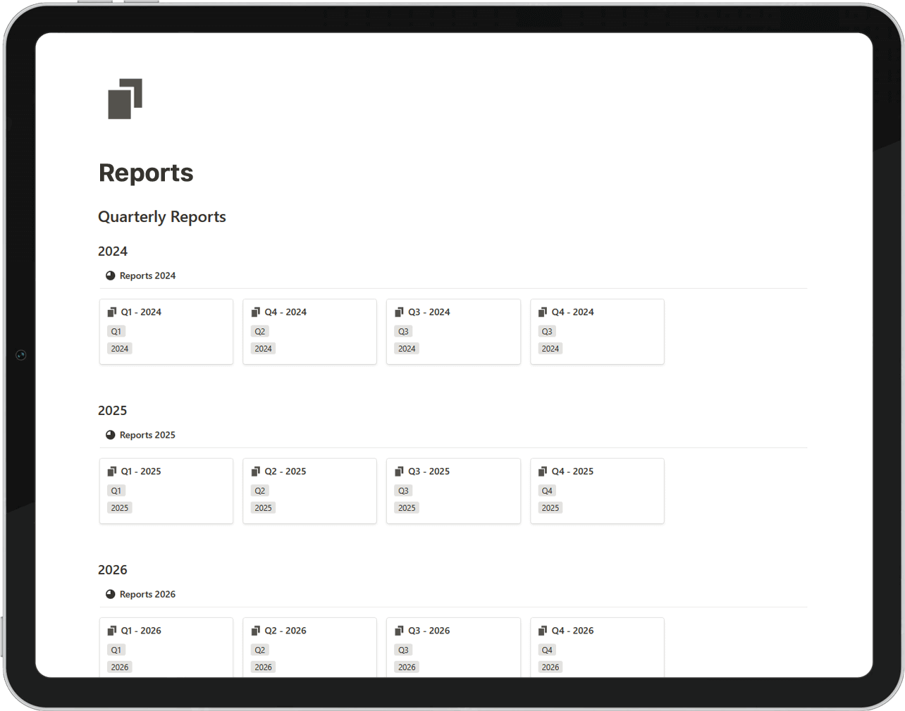 Reports