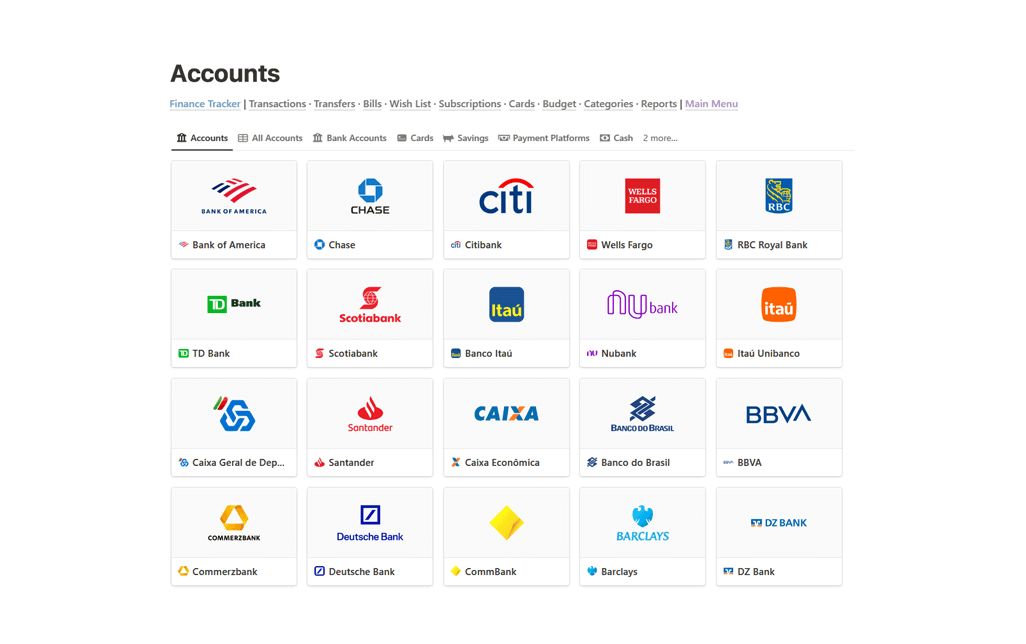 Multiple Accounts